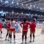 Jugadoras del equipo Español de Voleibol