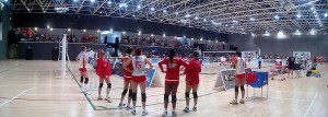 Jugadoras del equipo Español de Voleibol