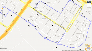 Recorrido de la carrera del 2013