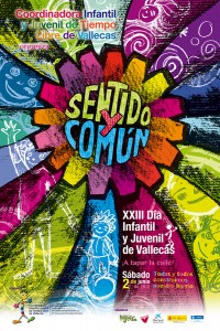 Cartel de XXIII Día Infantil y Juvenil de Vallecas