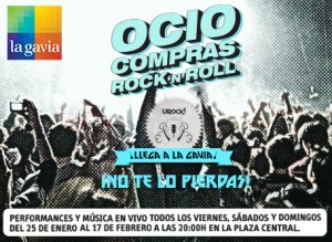 Cartel promocional del evento URock!