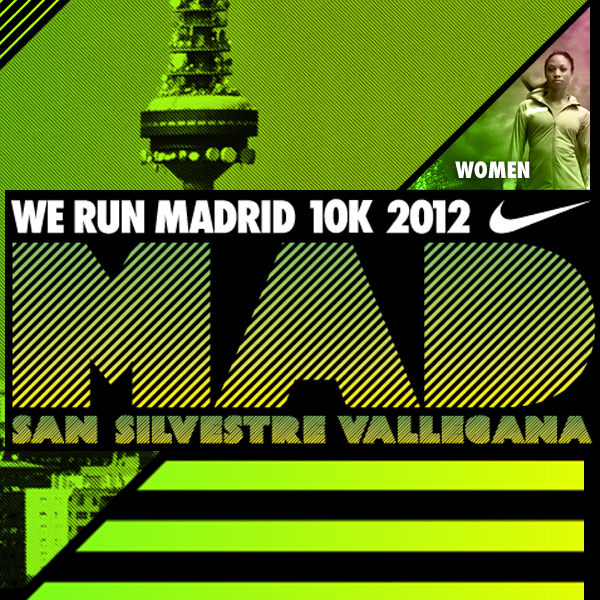 Cartel de la XXXV San Silvestre Vallecana - 2012