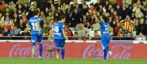 Histórico triunfo del Rayo en Mestalla