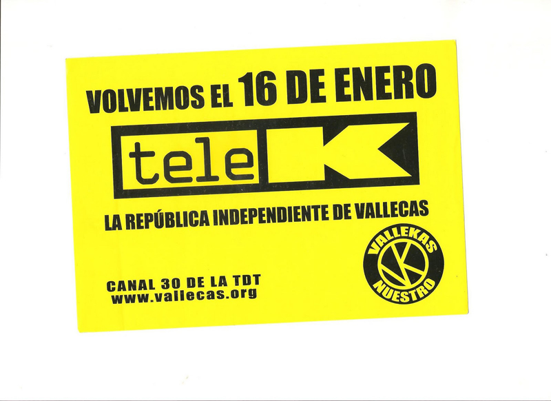 ¡¡¡Tele K Vuelve a emitir!!!