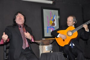 Cancanilla de Malaga y a la guitarra Juan Antonio Muñoz