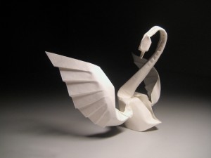 Cisne de origami