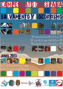 Cartel del campeonato de verano 2013 - Alicante