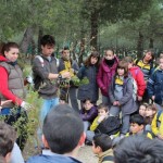 Alumnos del C.C. Nueva Castilla en una de las excursiones al Cerro