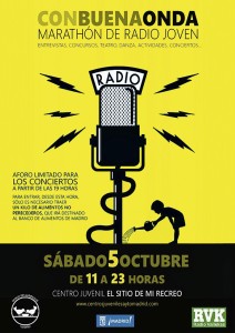 Octubre 2013 – Agenda de Actividades – Marathón de Radio Joven 