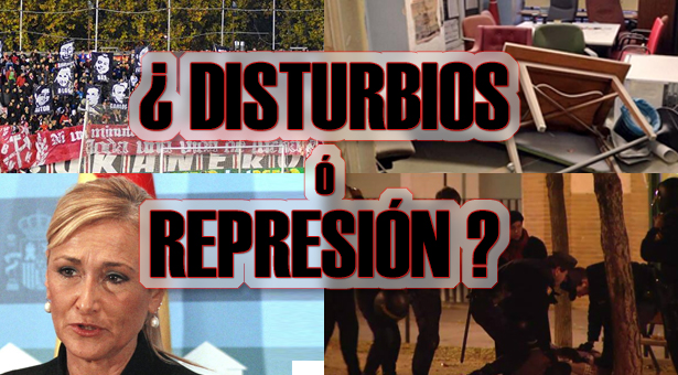 ¿Disturbios o Represión? 19 Detenciones