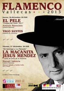 Cartel de Flamenco Vallecas 2013