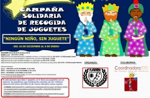 Campaña Solidaria de recogida de Juguetes