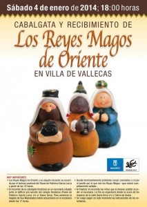 Cartel de la Cabalgata de Villa de Vallecas