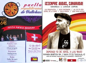 Paella Republicana 2014 y Homenaje Germán Coppini