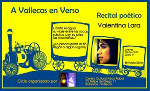 Tercer recital "A Vallecas en Verso"