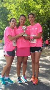 María Teresa Rodríguez García, María José García Alonso y Ruth Salvachua Fernández