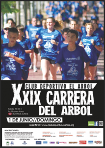 Cartel de la XXIX Carrera del Árbol