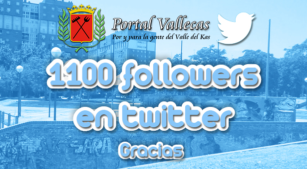 Más de 1100 followers en twitter y Novedades de nuestra web