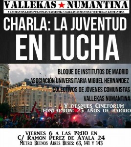 CartelLajuventudenlucha06-06-2014