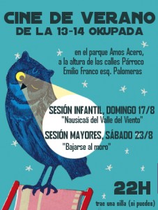 Cine de Verano - Vallecas -La13-14 - Agosto01