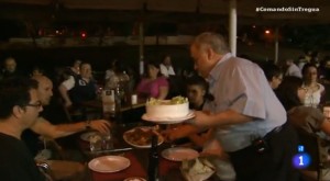 Antonio Cosmen dueño del mítico restaurante "Cruz Blanca Vallecas"