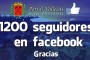 Superamos los 1200 Seguidores en nuestra FanPage de facebook