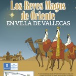 Cartel de la Cabalgata en Villa de Vallecas