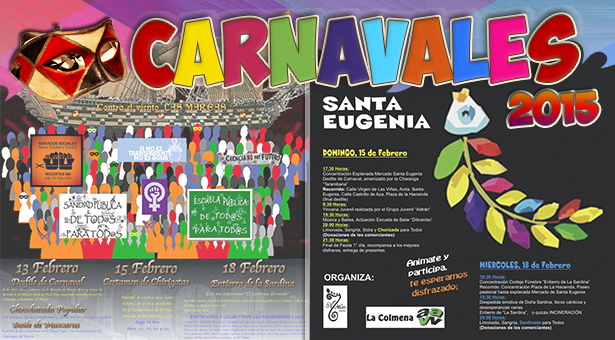 Carnavales 2015 en Vallecas - Puente y Villa de Vallecas