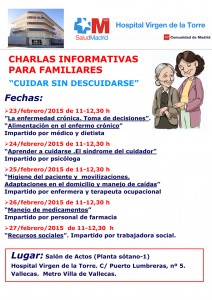 Calendario de “Cuidar sin descuidarse” Febrero 2015