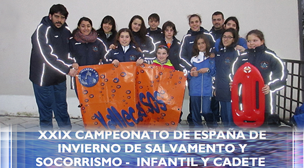 El club Vallecas S.O.S. asiste al Campeonato de España de Salvamento y Socorrismo infantil y cadete