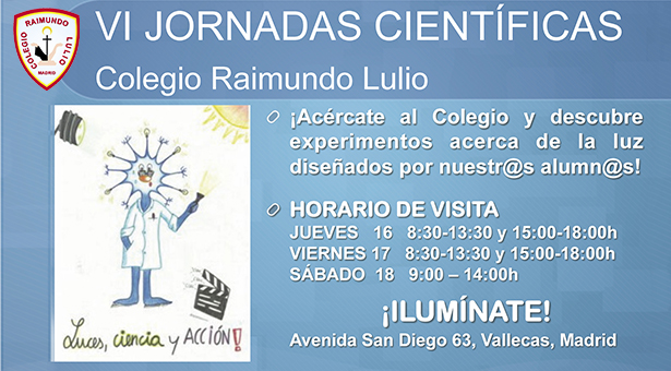 VI Jornadas Científicas en el Colegio Raimundo Lulio