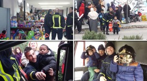 Fotos de 'Bomberos ayudan' con los peques en San Carlos Borromeo