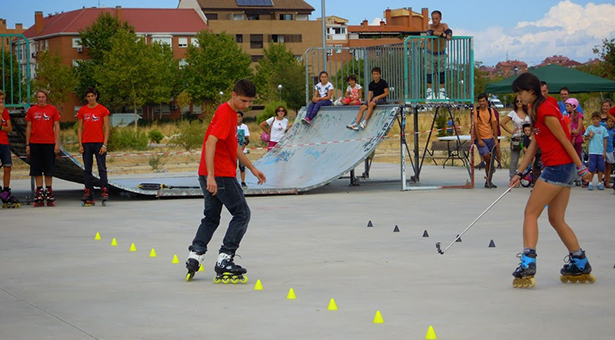 Exhibición de patinaje de SPV Patinaje