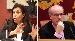 Eva Durán y Manuel Troitiño ex-presidentes de ambos distritos
