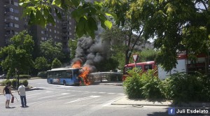 Foto del incendio - Foto de Juli Esdelato