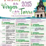 Programa de las Fiestas de la Virgen de la Torre 2015