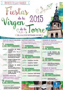 Programa de las Fiestas de la Virgen de la Torre 2015