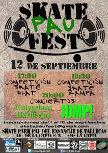 Cartel del Skate Pau Fest