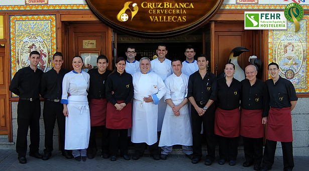 El restaurante Cruz Blanca Vallecas nombrado Premio Nacional de Hostelería 2015