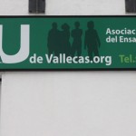 Letrero de la Asociación Vecinal