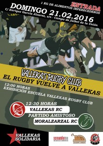 Partido amistoso y solidario