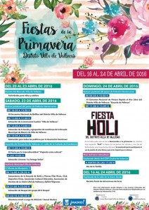 Cartel de la Fiesta de la Primavera