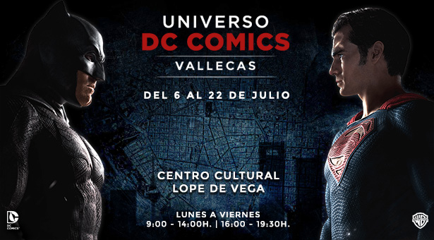 Exposición 'Universo DC Comics' en el Centro Cultural Lope de Vega de Vallecas