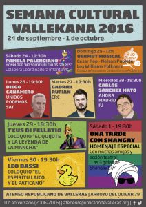 Semana Cultural Vallekana 2016