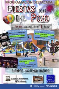 Cartel de las Fiestas del Pozo 2017