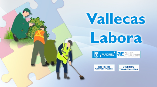 Talleres de formación y empleo Vallecas Labora 2017 - Distritos de Puente y Villa de Vallecas