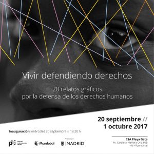 Exposición "Vivir defendiendo derechos"