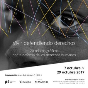 Exposición "Vivir defendiendo derechos"