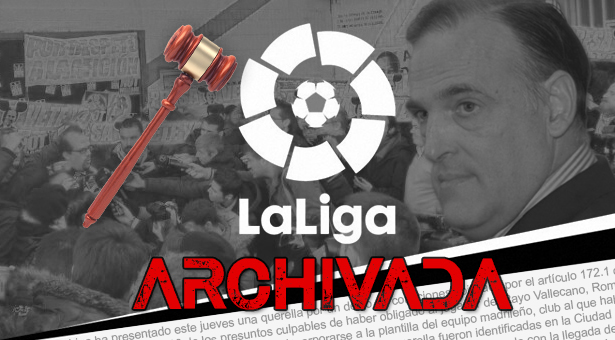 Archivada la denuncia de La Liga contra diez aficionados del Rayo Vallecano