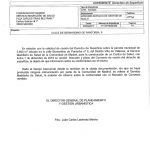 Documento de cesión del terreno - Ayto. Madrid